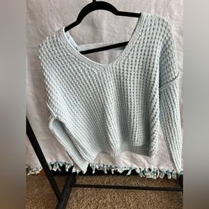 Pink Republic Open Back Sweater